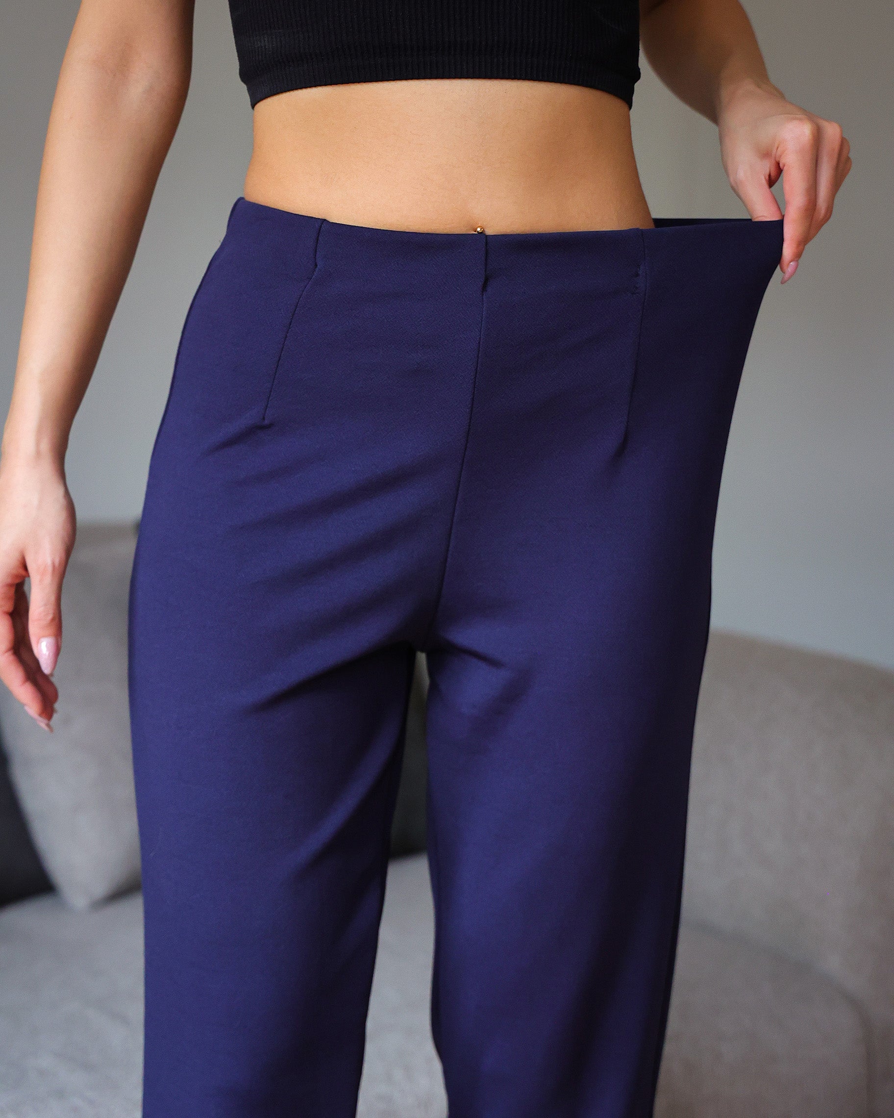 Lacivert Balon Paça